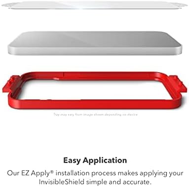 ZAGG InvisibleShield Glass Elite Screen Protector for Apple iPhone 14 Plus/ 13 Pro Max - 5X Shatter Protection, Anti-Fingerprint Technology, Easy to Install