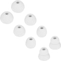 Earbud Tips Replacement Earbud Tips Earbud Replacement Tips Headphones Replacement Ear Pads Ear Tips for Earbuds Compatible with Powerbeats Pro Beats Wireless Earphone Headphones 4 Pairs (Light Grey)