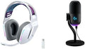 Logitech G733 Lightspeed Wireless Gaming Headset +Yeti GX Dynamic RGB Gaming Microphone with LIGHTSYNC, USB - White