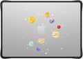 CASETiFY Impact MacBook Air 15" (M2-M4) Case [Cushioned Impact Corners/Scratch-Resistant/Anti-Slip Grip] - Solar System - Clear Black