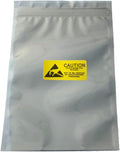100pcs 5.9x7.87in/15x20cm Anti Static Bags,Premium ESD bags Resealable for 3.5'' SSD HDD with 100pcs Labels, Anti-static Bags for Hand Drive or Varieties of Electronic Device