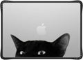 CASETiFY Impact MacBook Air 13.6" (M2-M4) Case [Cushioned Impact Corners/Scratch-Resistant/Anti-Slip Grip] - CAT - Clear Black