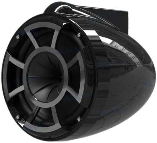 wet sounds Rev 8 Black V2 Revolution Series 8" Black Tower Speakers w/X-Mount
