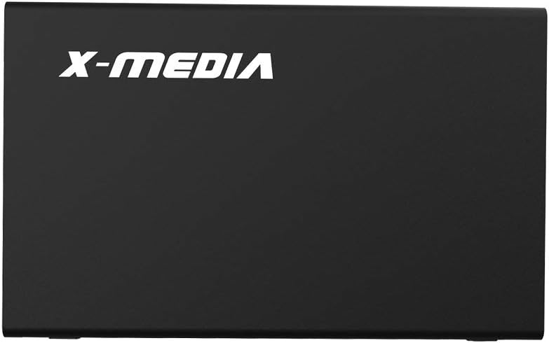 X-MEDIA XM-EN3200 3.5-Inch USB 2.0 SATA Aluminum Hard Disk Drive HDD External Enclosure Case, Support 3.5-Inch SATA/SSD Hard Disk Drive