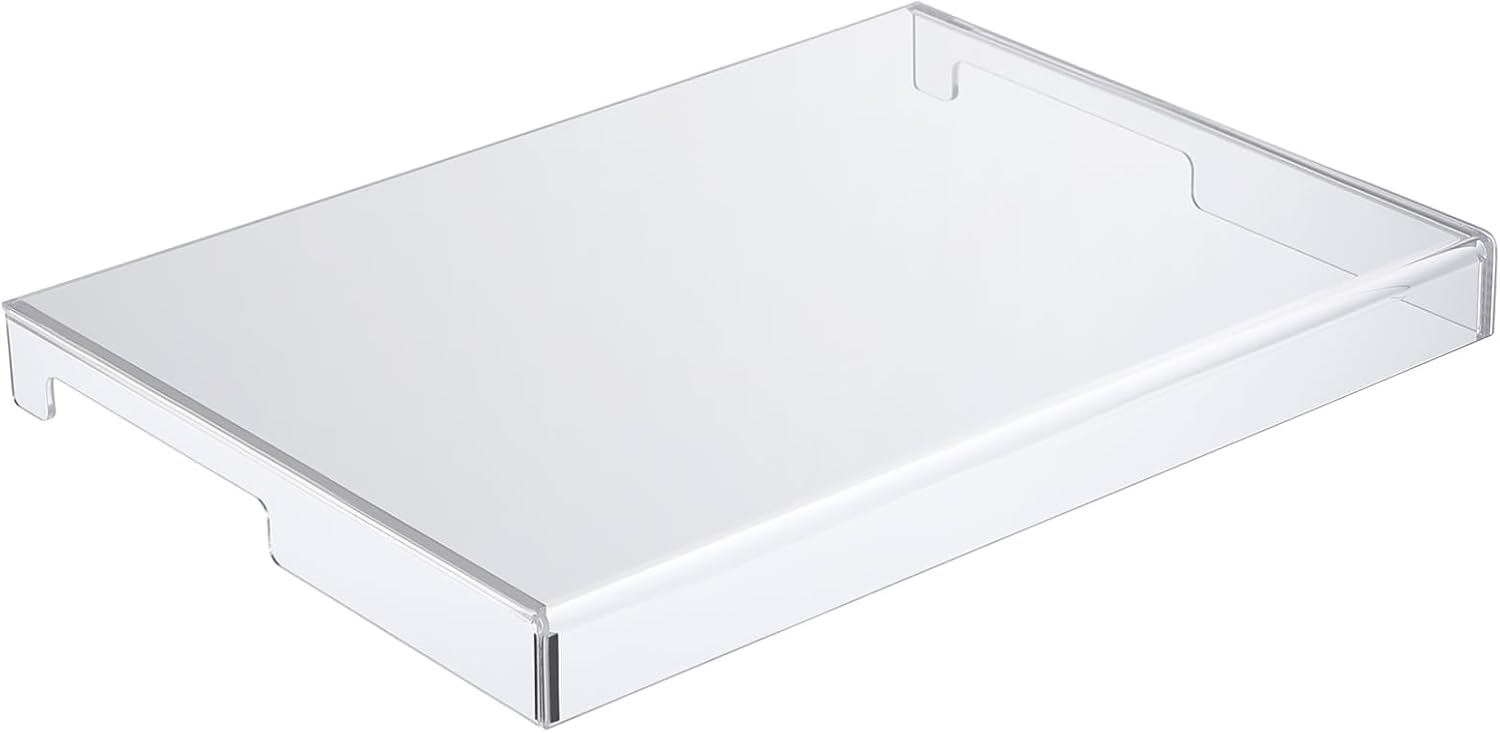 Acrylic Laptop Keyboard Cover : Clear Computer Keyboard Dust Cover for 14 inch Notebook, 13.76X9.82X1.18in