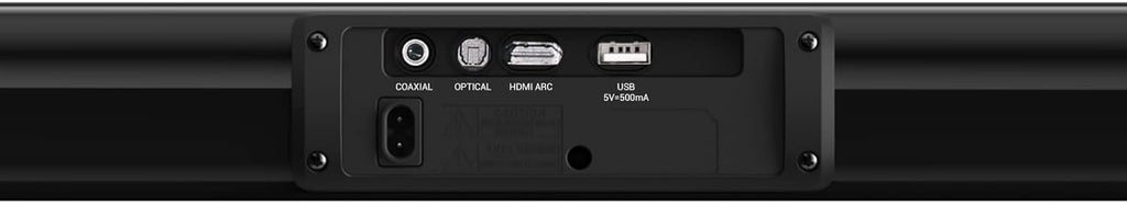 SYLVOX Elf S2 Soundbar, Bluetooth Sound bar for TV IP65 Waterproof, 60W TV Speaker with 3D Surround Sound, Movie/News/Music Mode, Wireless Connection, HDMI ARC, Music Streaming, Wall Mountable