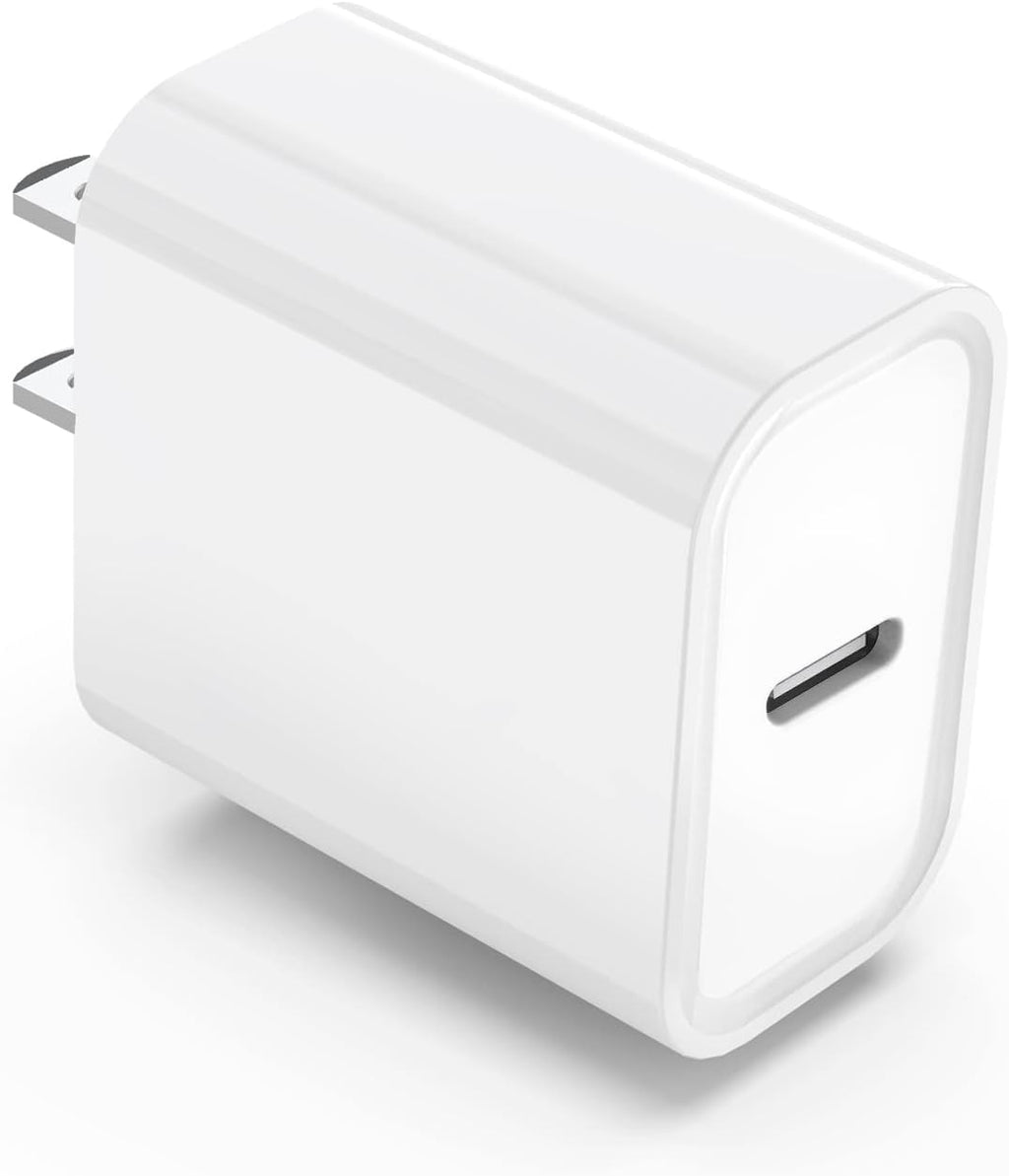 iPhone 15 14 13 Charger Block,20W PD USB C Charger iPhone Fast Charger Plug Type C Wall Charger,PD Durable USB-C Power Delivery Adapter Box Compatible with iPhone 15/15 Pro Max/14/13 Mini/12/11,iPad