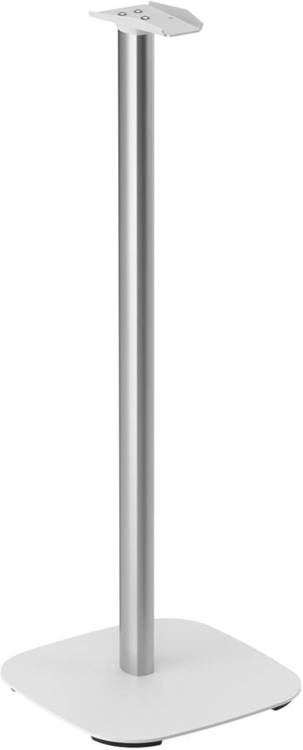 Vogel's SFS 4133 Speaker Floor Stand for Sonos ERA 300, Cable Inlay System, Height: 32,3 inch (82 cm), Exceptionally Stable, White, 1 Floor Stand