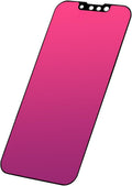 EGKimBa Privacy Screen Protector - Compatible with iPhone 16e, 14, 13 and 13 Pro 6.1 inch Gradient Colorful Electroplated Anti-Spy Anti-Blue Light Tempered Glass