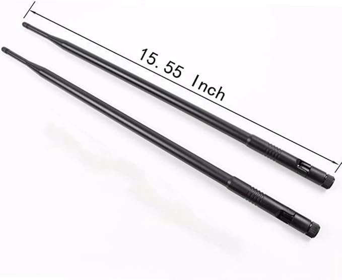 1.3ft 2x 10dBi WiFi Bluetooth Antenna 2.4GHz/5GHz/5.8GHz Tri-Band Omni - Image 3