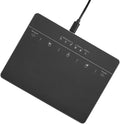 MICROPACK Digitally Yours Wired Trackpad for Windows 7/10/11, USB Trackpad with Multi-Touch Gestures, Plug-and-Play USB Touch Pad Mouse Pad Large for PC Computers & Laptops, Black