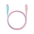 CASETiFY Powerthru USB-C to USB-C Cable (1m/3.3ft) - Cotton Candy