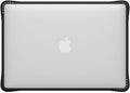 CASETiFY Impact MacBook Air 13" (M1/Intel) Case [Cushioned Impact Corners/Scratch-Resistant/Anti-Slip Grip] - Clear Black