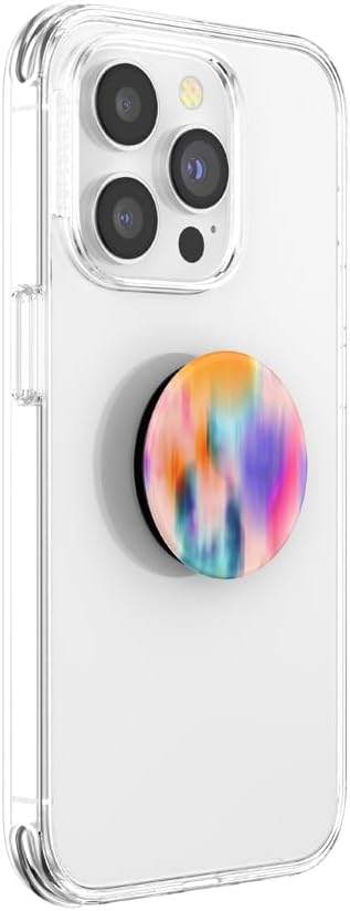 PopSockets Phone Grip with Expanding Kickstand, Adhesive Grip - Aurora Haze