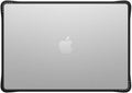 CASETiFY Impact MacBook Air 15" (M2-M4) Case [Cushioned Impact Corners/Scratch-Resistant/Anti-Slip Grip] - Clear Black