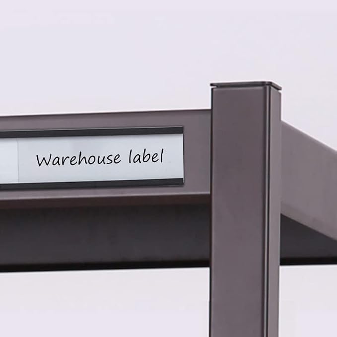 C Channel Magentic Label Holders 1x2 Inch - Image 4