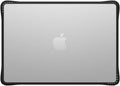 CASETiFY Impact MacBook Air 13.6" (M2-M4) Case [Cushioned Impact Corners/Scratch-Resistant/Anti-Slip Grip] - Clear Black
