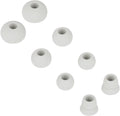4 Pairs Silicone Ear Tips Earbuds Replacement Tips Earbuds Cap Eartips Tips Compatible with Powerbeats 1/2/3 Wireless Beats by Dre Headphones (Light Gray)
