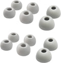 Silicone Earbuds Tips for Beats Fit Pro/Beats Studio Buds Ear Tips Replacement for Beats Earbuds 6 Pairs LMS Gray White