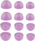 Replacement Ear tips for Beats Fit Pro, Beats Studio Buds+, Beats Studio Buds, Beats Solo Buds Silicone Earbuds Washable Noise isolation, Fit in The Charging Case, 6 Pairs S/M/L (Stone Purple)