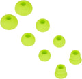 Replacement Silicone Eartips Earbuds Eargels Compatible with Powerbeats 1/2/3 Wireless Beats by Dre Headphones,4 Pairs Earbud Cap(Yellow)