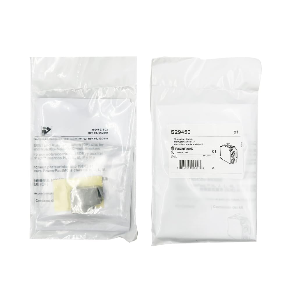 S29450 29450 Circuit Breaker Accessory PowerPacT M/P/R aux/Alarm Switch/overcurrent Trip