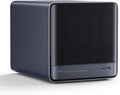 MINISFORUM N5 Pro 5-Bay Desktop AI NAS, AMD Ryzen AI 9 HX PRO 370 12-Core/24T CPU, 128GB SSD, 1x10GbE, 1x5GbE, 1xM.2+2xU.2/M.2 Slots, 2xUSB4(8K), 8K HDMI, OCuLink, Network Attached Storage (Diskless)