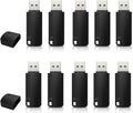 KEXIN 8GB Flash Drive Thumb Drive 10 Pack 8G USB Flash Drive Bulk Memory Stick with LED Indicator, Flash Drives Design in Snap Cap
