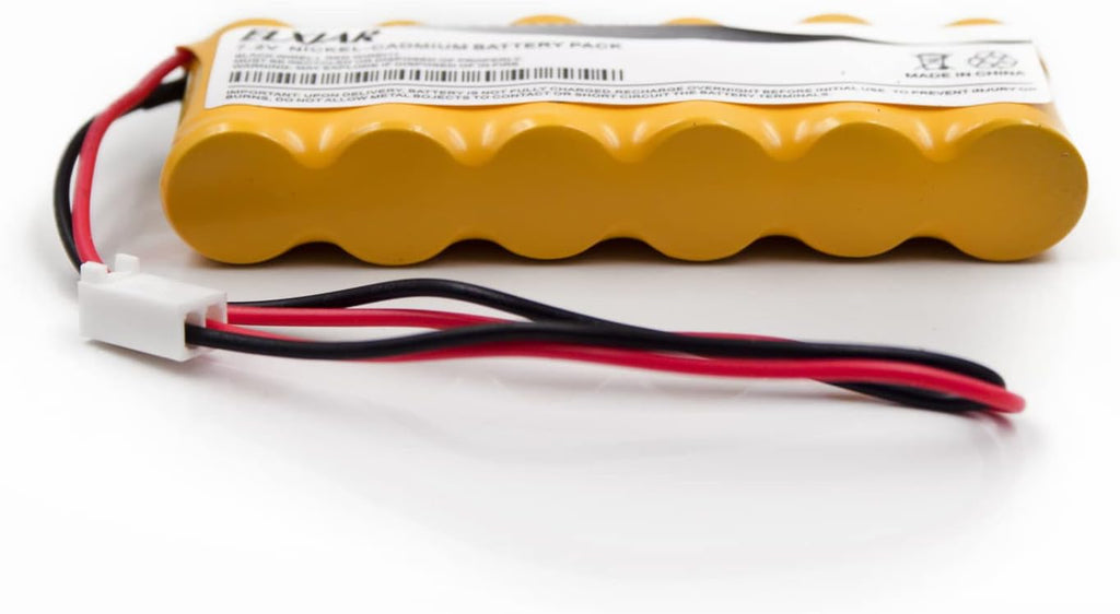 (2-Pack) 7.2V 400mAh Ni-CD Replacement Battery Pack for Rath Microtech Elevator Smartphone RP7300110 RP7000110 Custom-118 OSA229 with B830EC Connector