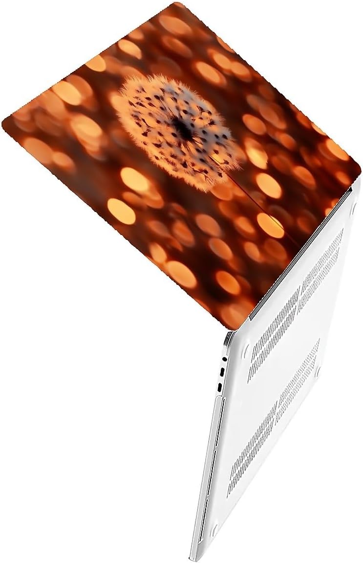 Compatible with MacBook Air 13.3 13.6 Inch Case 2022 2021 2020 2019 Plastic Hard Shell Case Cover,13.3 Pro(A1706/A1708/A1989/A2159/A2289/A2338), Dandelion