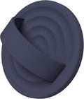 Magnetic Phone Ring Grip Holder, Silicone Finger Loop Grip, Compatible with MasSafe, Back of Phone for iPhone Pro Max/Plus/16/15/15/14/13/12 Series, Midnight Blue
