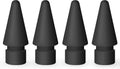 MEKO 4 Pack Replacement Tips for Apple Pencil 1st Gen & 2nd Gen, Pen Nibs for iPad Pro Pencil- Black
