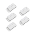 Magnetic Reed Switch NC NO COM Surface Mount Wired Door Window Contact Sensor with Cover for Home Security and Burglar Alarm Systems MC-31 5pcs