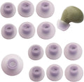 Silicone Ear Tips for Galaxy Buds 2 Replacement Earbud Tips, 6 Pairs LMS Purple