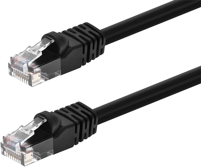 0.5FT 24AWG Cat5e 350MHz UTP Bare Copper Ethernet Network Cable by Monoprice