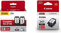 Canon PG-243/ CL-244 Ink Cartridge Multi-Pack | Compatible with Select Pixma Printers