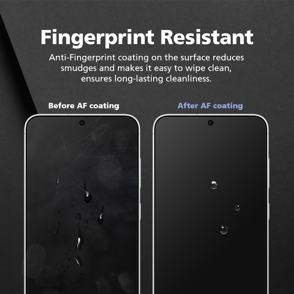 3-Pack Anti-Blue Light Matte Screen Protector For iPhone 14 Pro [Support Fingerprint Unlock] Anti-Glare, Anti-Fingerprint [Eye Protection] Bubble-Free Installation with Alignment Jig