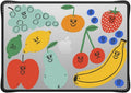 CASETiFY Impact MacBook Air 15" (M2-M4) Case [Cushioned Impact Corners/Scratch-Resistant/Anti-Slip Grip] - Fruit Salad MacBook Case - Clear Black