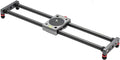 16 inches/40cm Mini Table Top Video Camera Slider Carbon Fiber Rail Rods for Smartphone iPhone Samsung DSLR Sony Canon Nikon Loading up to 11 lbs /5Kgs