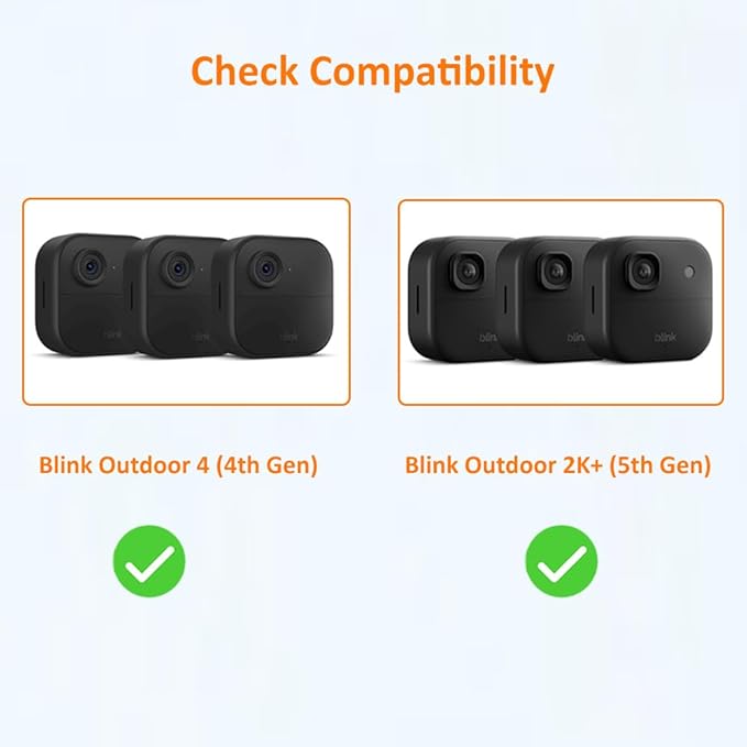 2 Pack | All-New Mount for Blink Outdoor 4 and Outdoor Camera 2K+ | Adjustable - Image 2