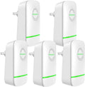 Elon-musk's Electricity Saving Box Stop Watt Stopwatt Energy Saving Device Save Energy Saving Device Energy Saving Power Strip for Home Office US Plug 90v-250v 30kw Rated Green (5PCS White)