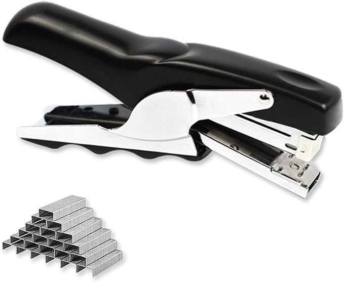 Stapler with 1000 Staples-Plier Stapler Save 60% Power, Good - Image 6