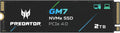 Predator GM7 2TB SSD: M.2 2280 PCIe Gen 4 x4 NVMe 2.0, Read Speed Up to 7400 MB/s, Internal PC Solid State Drive for Laptop, Desktop and PS5 - BL.9BWWR.119