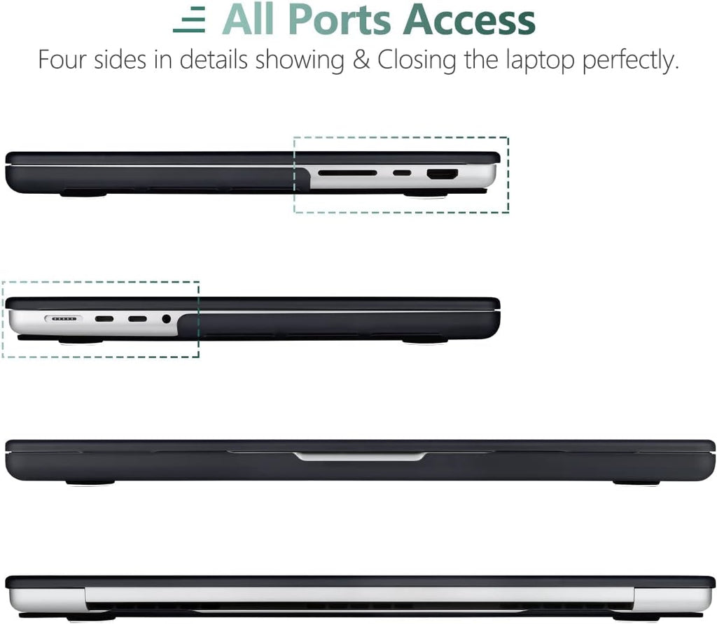 DONGKE for M4 MacBook Pro 16 Inch Case 2024 2023 2021 A3403 A3186 M3 A2991 M2 A2780 M1 A2485 Pro/Max Chip, Plastic Hard Shell Case & Keyboard Cover for Mac Pro 16 with Touch ID, Colorful Mandala