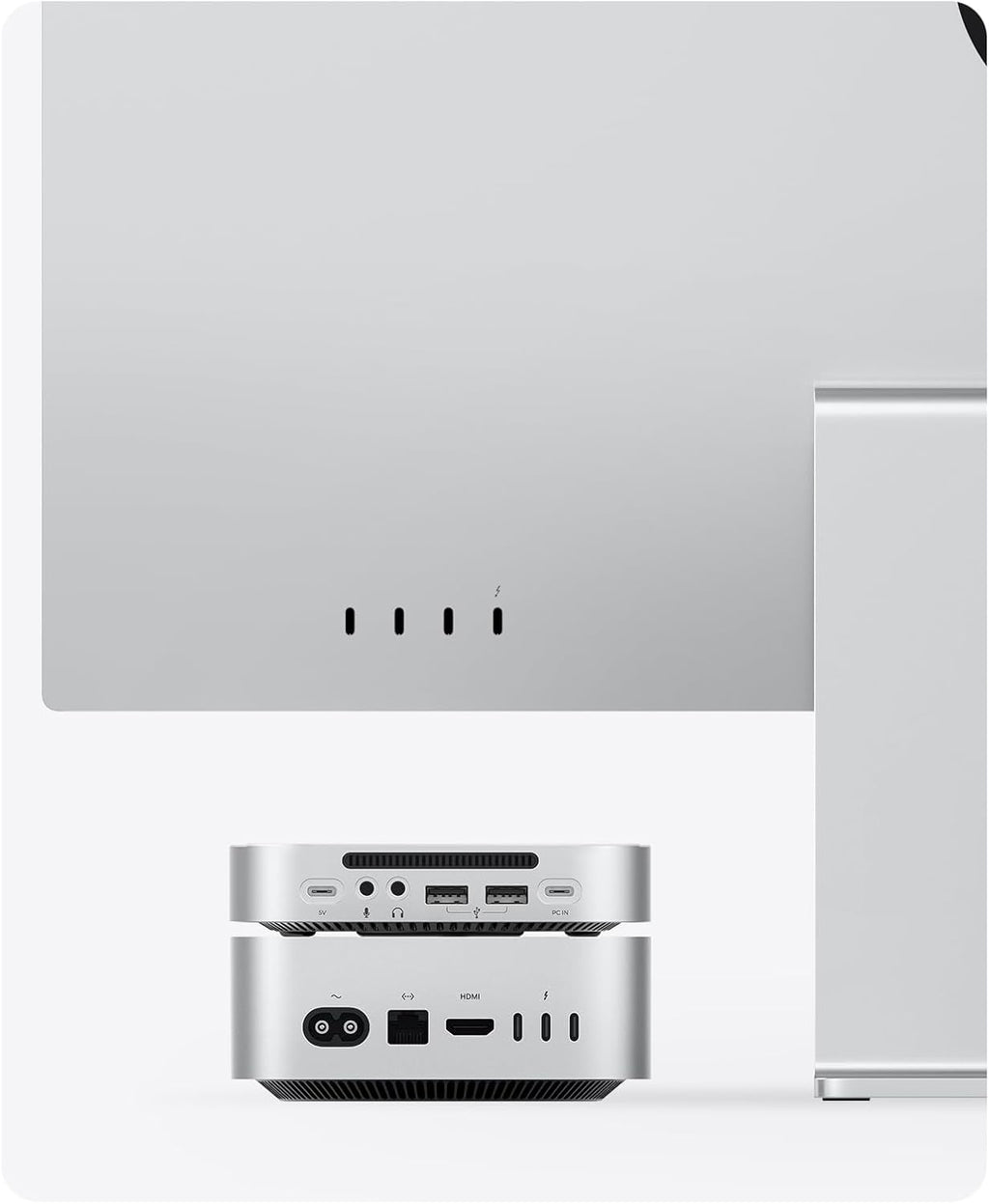ORICO MiniMate SE Mac mini M4 512GB Storage & Docking Station, External SATA SSD (Non-Removable) 5Gbps(480MB/s), USB A*4, USB-C, SD/TF 3.0, 3.5mm Audio, Includes 2 Cables – M4SE