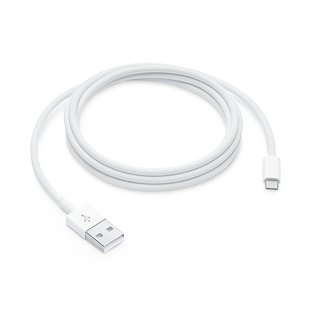 Woven iPhone 16 Pro Max Charger Cable, [MFi Certified] USB A to USB C Cord Fast Charging for Apple iPhone 15 Pro Max/16 Plus/iPhone 16Pro, iPad Air 5, USB to Type C Carplay Charge Wire (6.6ft, White)