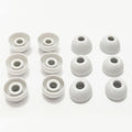 Silicone Eerbuds Tips for Beats Fit Pro Replacement Ear Tips for Beats Fit Pro/Beats Studio Buds Earbuds 6 Pairs LMS White