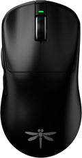 VGN Dragonfly F1 Pro Wireless Gaming Mouse - 49g Ultra-Lightweight, 26K DPI Optical Sensor, 6 Programmable Buttons, 65Hrs Battery, Esports Grade - Classic Black