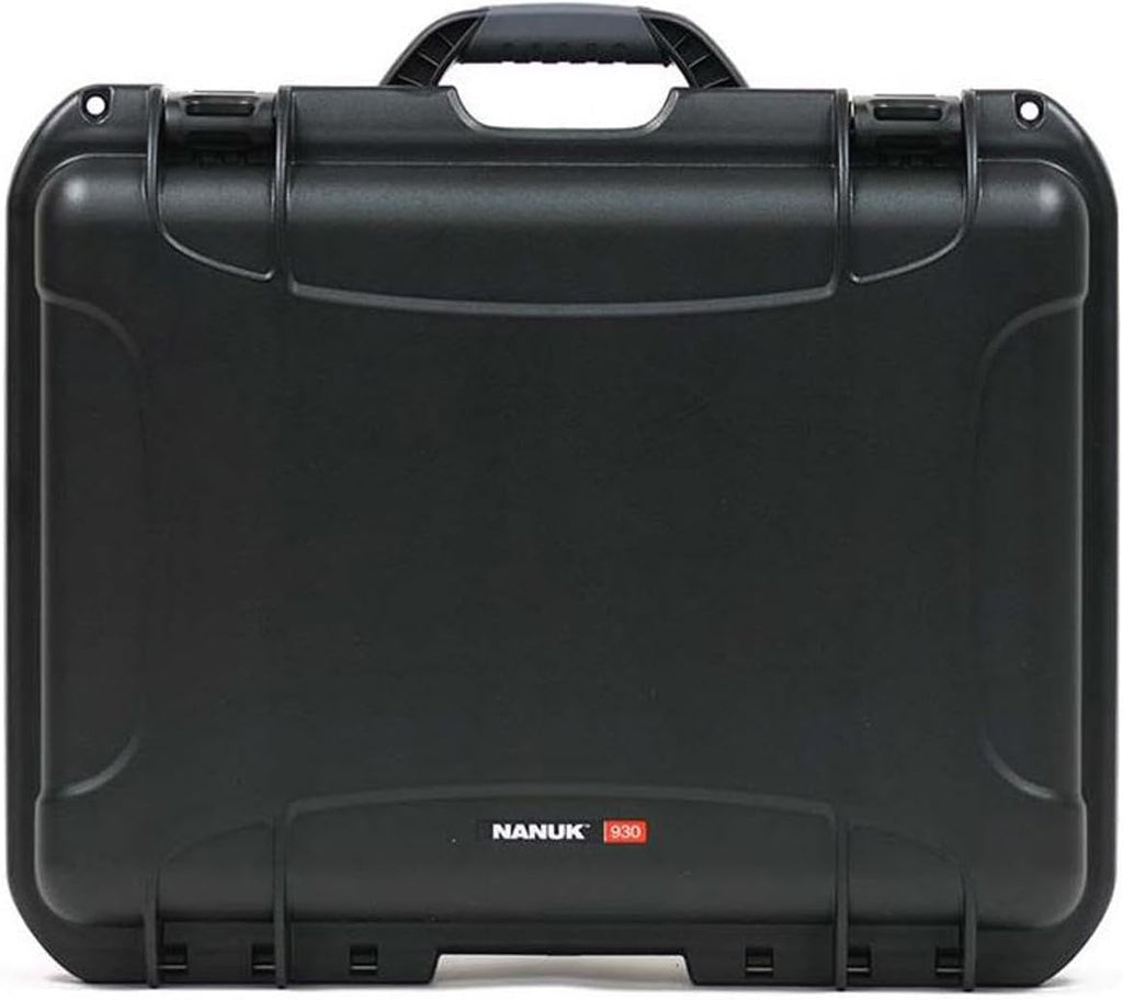 NANUK Large Series 930 Lightweight NK-7 Resin Waterproof Case with Cubed Foam, Black