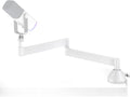 InnoGear Low Profile Mic Arm, 360° Rotatable Microphone Arm Stand Foldable Desk Mic Boom Arm for Fifine AM8 K669B Blue Yeti HyperX QuadCast SoloCast AT2020 and Other Mics, White